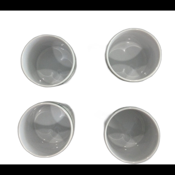 Friends TV Series Central Perk 4 Graphic Ceramic Coffee Mugs with Holder - Picture 7 of 10